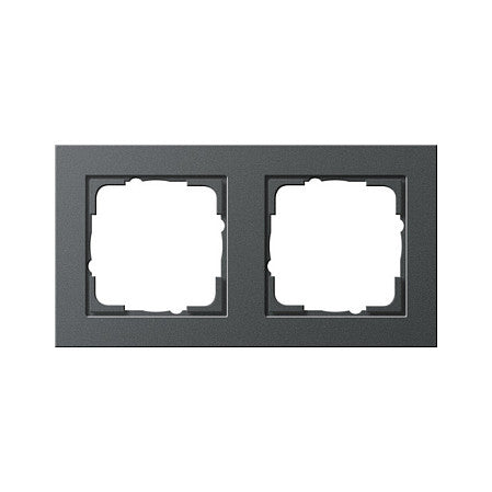 GIRA 021223 Rahmen 2f anthrazit E2 2-fach E2