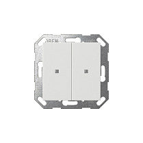 GIRA 517303 KNX Taster Wippe 2f System 55 Reinweiß