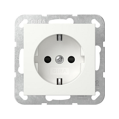 GIRA 445303 SCHUKO STK SH System 55 Reinweiß