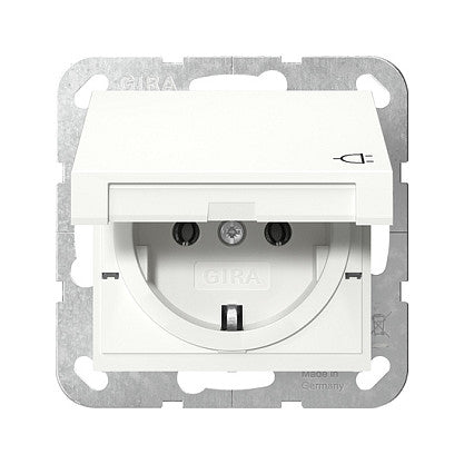 GIRA 445403 SCHUKO KD System 55 Reinweiß