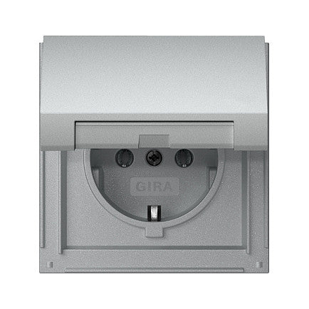 GIRA 445465 SCHUKO KD Gira TX_44 F Alu