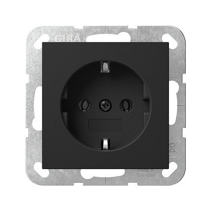 GIRA 4188005 SCHUKO System 55 Schwarz m