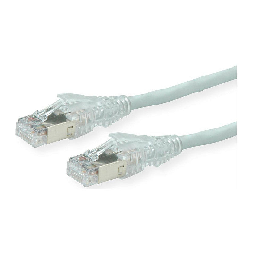 DTWYLER Patchkabel Cat.6A (Class EA) S/FTP, CU 7702 flex LSOH, AMP v2, grau, 3 m