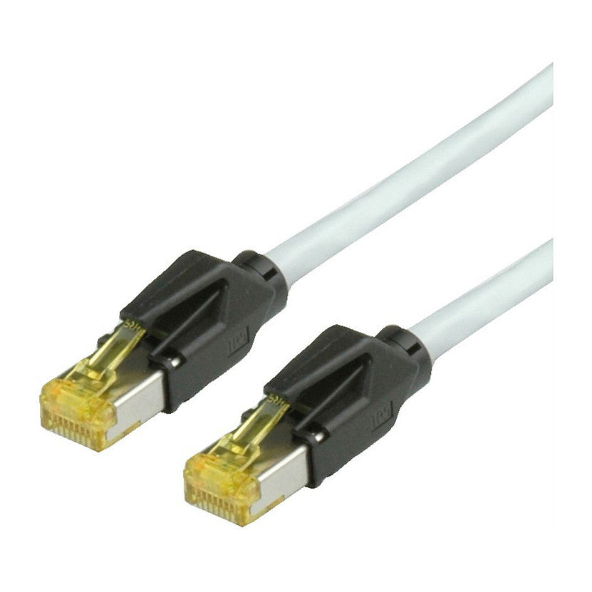DRAKA Patchkabel Cat.6A (Class EA) S/FTP, UC900 TM31, LSOH, grau, 2 m