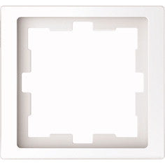 MERTEN 1-fach Steckdosenrahmen weiß 8.1 x 8.1 cm