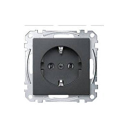 MERTEN MEG2301-0414 SCHUKO-Steckdose anthrazit System M