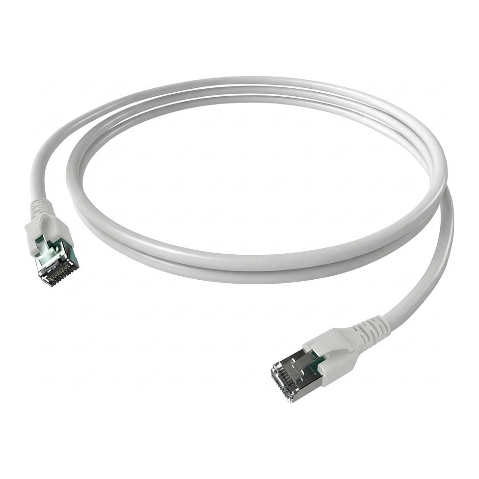 EASYLAN FlexBoot Patchkabel Kat.6A S/FTP weiss 5m