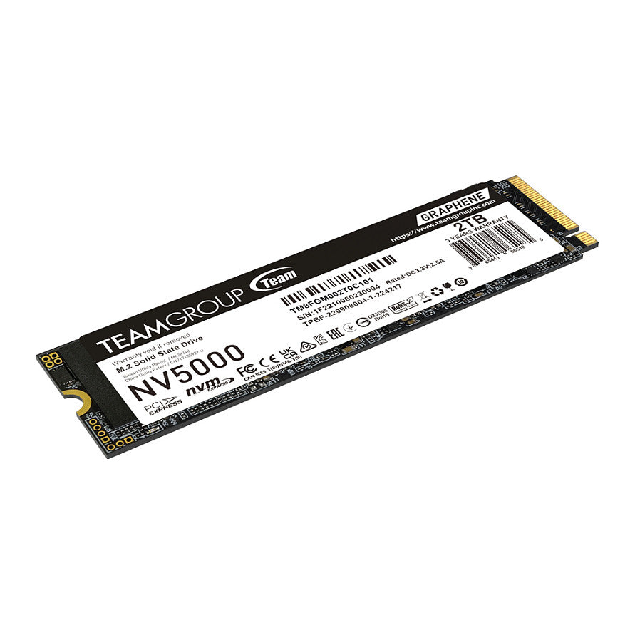 M.2 Teamgroup 2TB NV5000 TM8FGM002T0C101 PCIe M.2 PCIe 4.0 x4
