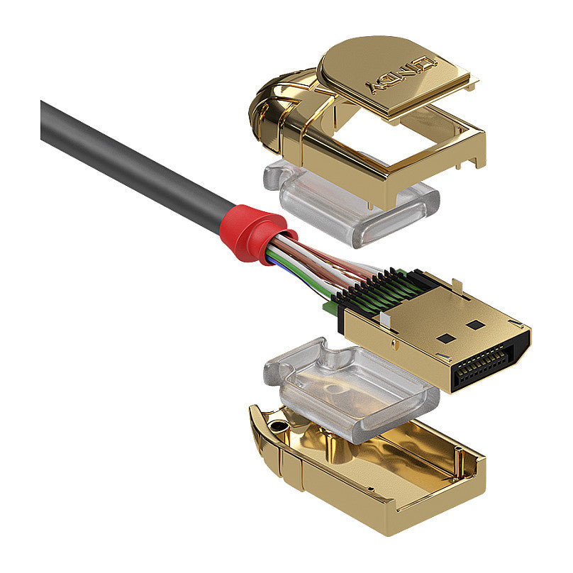 LINDY DisplayPort Kabel Gold Line 4K60Hz 10m
