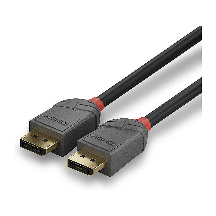 LINDY DisplayPort 1.4 Kabel Anthra Line 5m