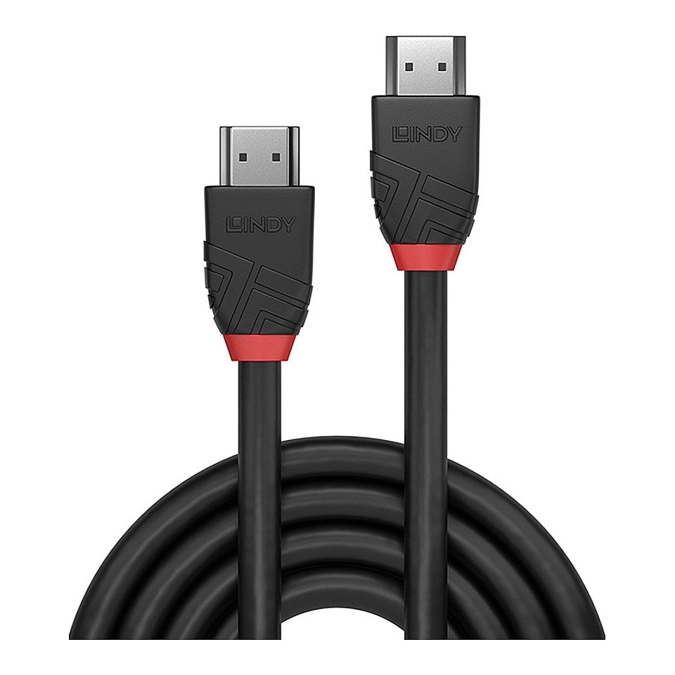 LINDY HDMI High Speed Kabel Black Line 5m