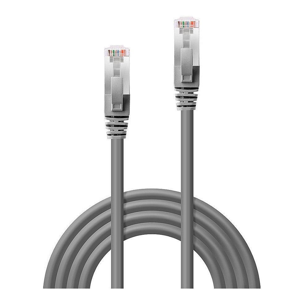 LINDY Patchkabel Cat6 SSTP / S/FTP PIMF grau 1.00m