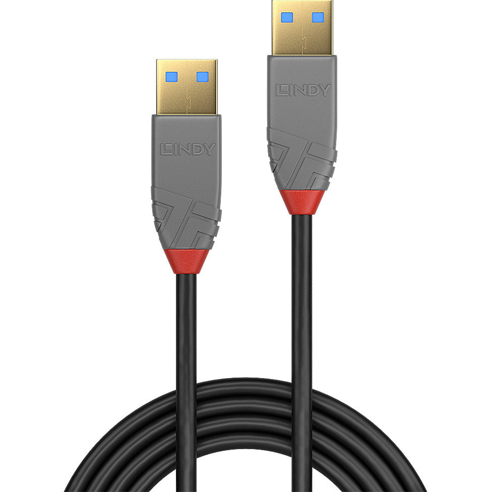 LINDY 3m USB 3.0 Typ A Kabel Anthra Line