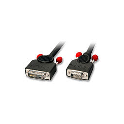 Lindy - VGA-Kabel - DVI-A (M) - HD-15 (M) - 3.0m - Schwarz (41197)