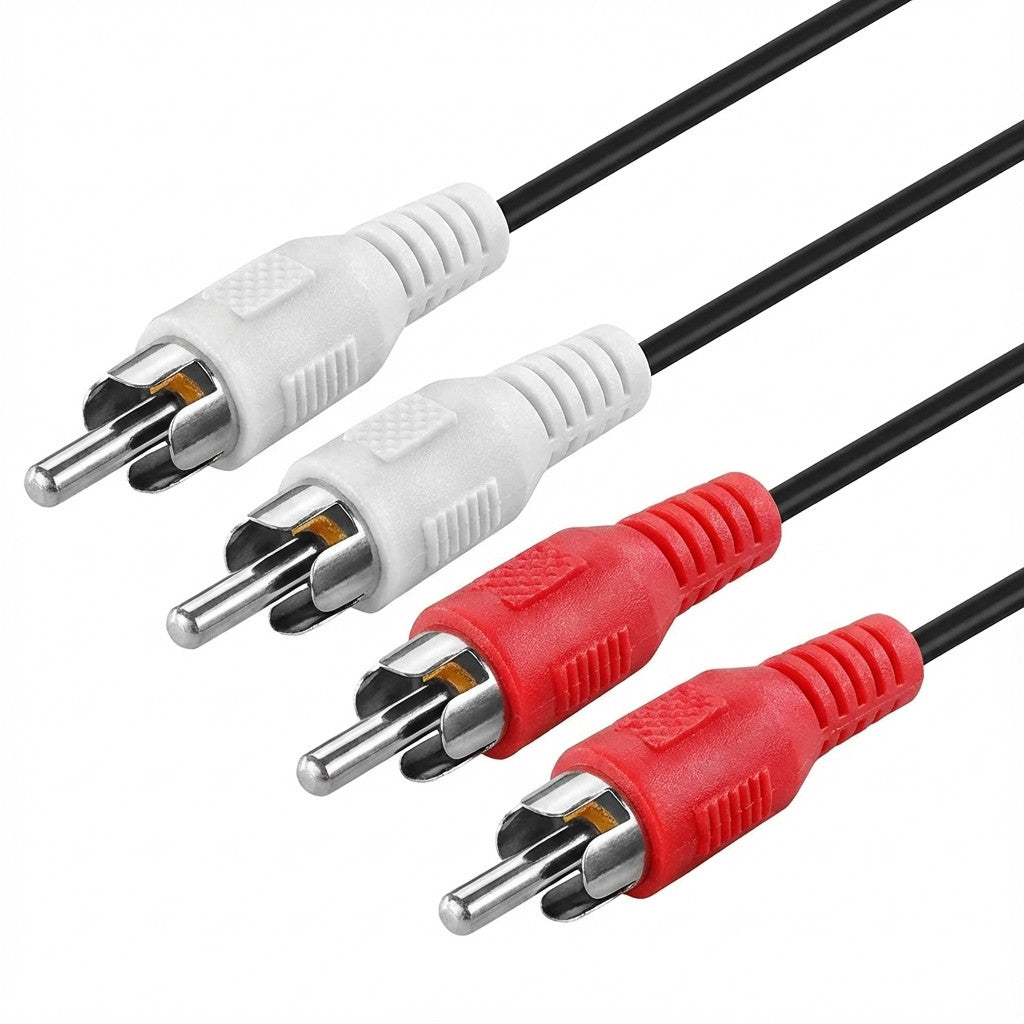 ROLINE CINCH-KABEL.ROT.2.5M