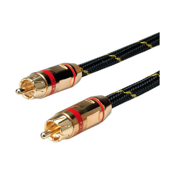 ROLINE CINCH-KABEL.ROT.2.5M