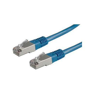 ROLINE Patchkabel Kat.6 Class E S/FTP PiMF blau 1m