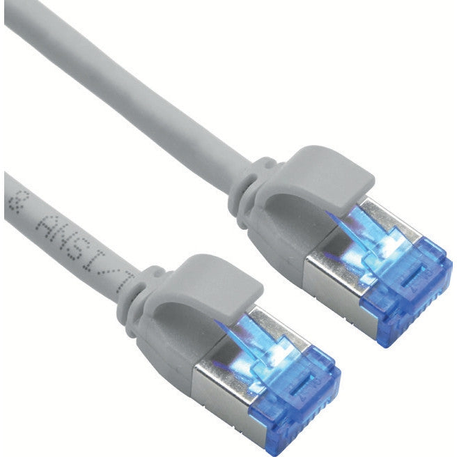 ROLINE Patchkabel Kat.6A Class EA S/FTP PiMF LSOH PoE grau 10m