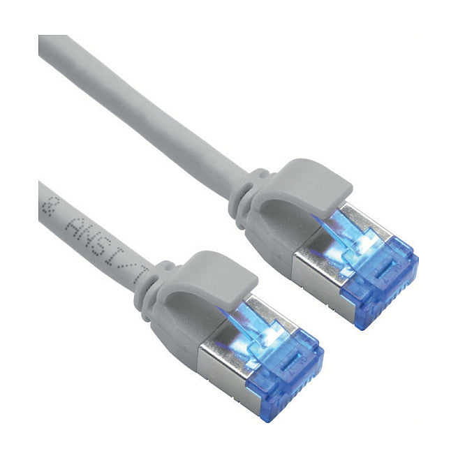 ROLINE Patchkabel Kat.6A Class EA S/FTP PiMF LSOH PoE grau 10m