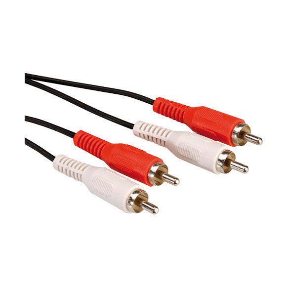 CINCH-VERB.-KABEL DUPLX10M