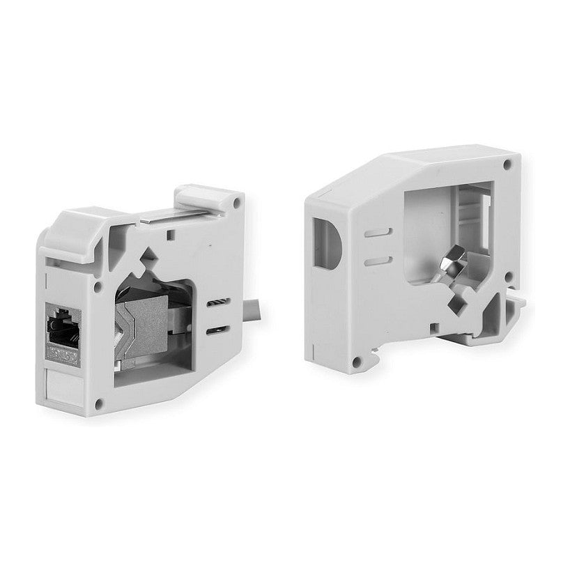 ROLINE Tragschienenadapter fur Keystone Module unbestuckt 180