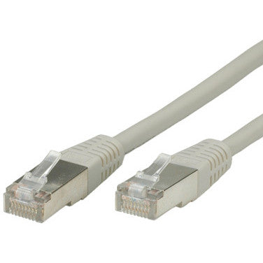 VALUE Patchkabel Kat.6 Class E S/FTP PiMF grau 5m