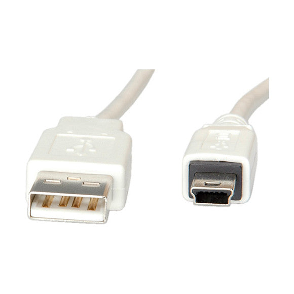USB2.0 KABEL A-5PINMINI 0 8M