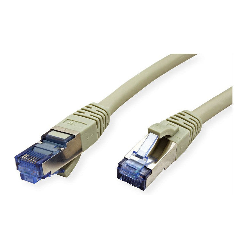 VALUE Patchkabel Kat.6A Class EA S/FTP PiMF LSOH grau 0.15m