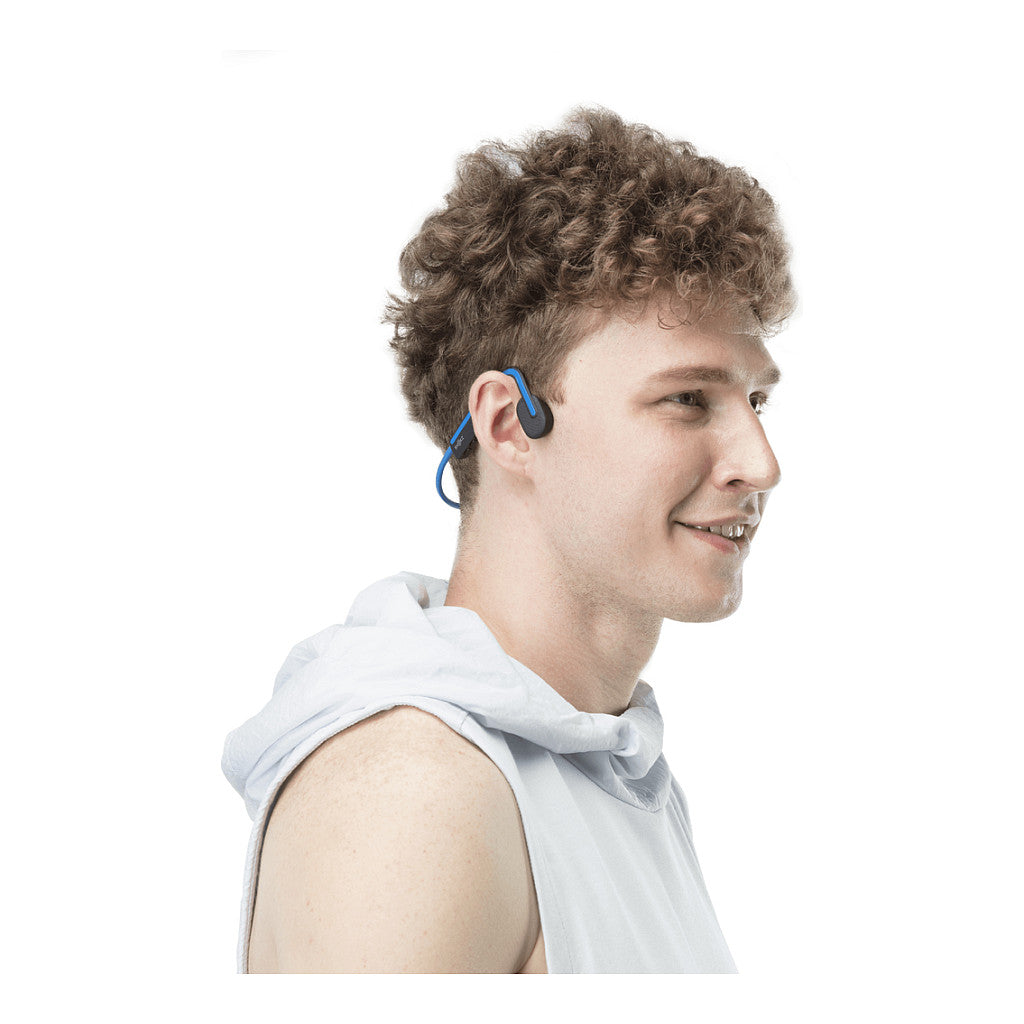 Shokz OpenMove (blau/schwarz, Bluetooth, USB-C)