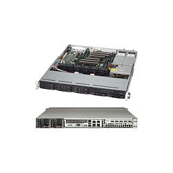 1HE Supermicro Gehäuse SuperChassis 1U CSE-113MFAC2-R804CB