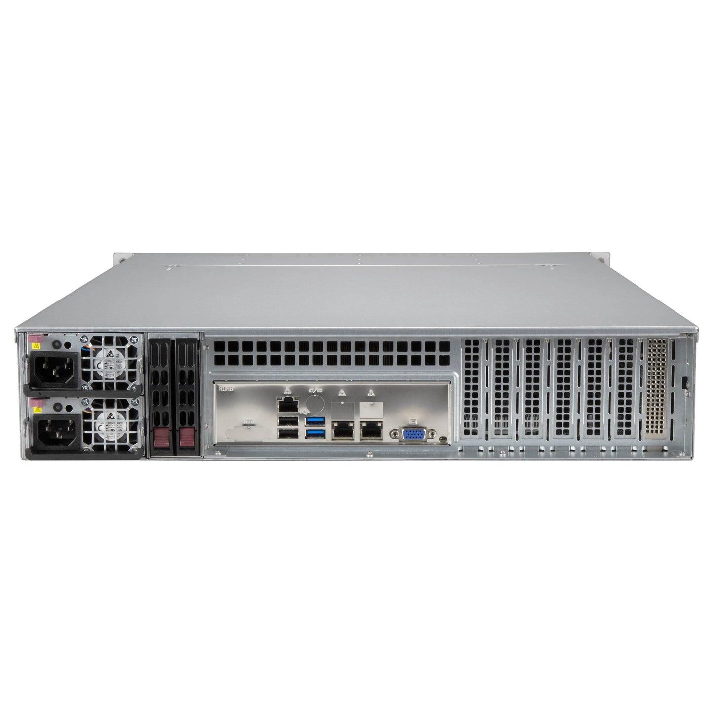 2HE Supermicro Gehäuse SuperChassis 2U CSE-826BAC12-R802LPB