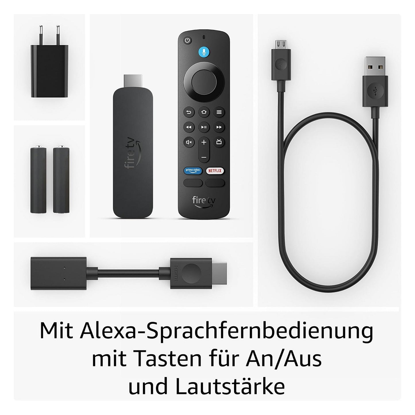 Amazon Fire TV Stick 4K Plus mit Unterstützung für Wi-Fi 6 sowie Streaming in Dolby Vision/Atmos und HDR10+