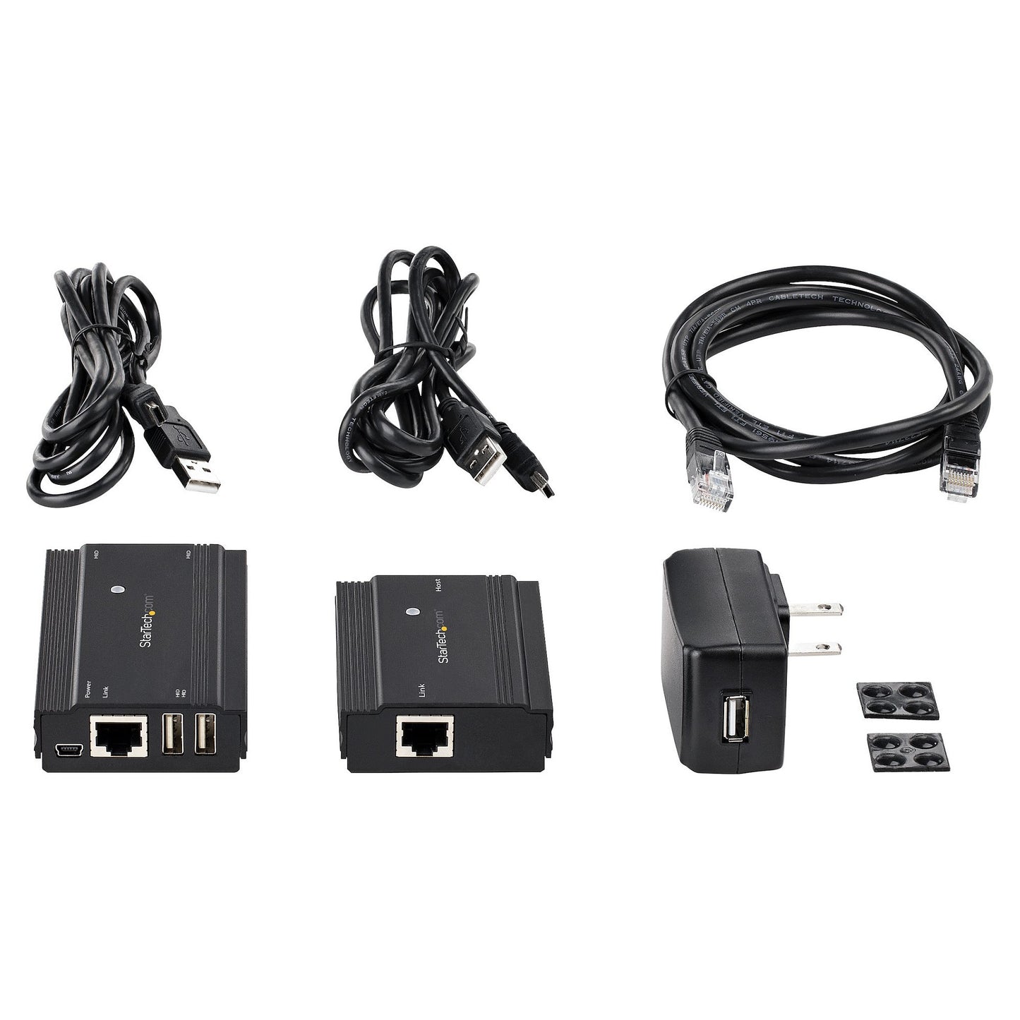 D StarTech USB 2.0 EXTENDER HUB 330FT