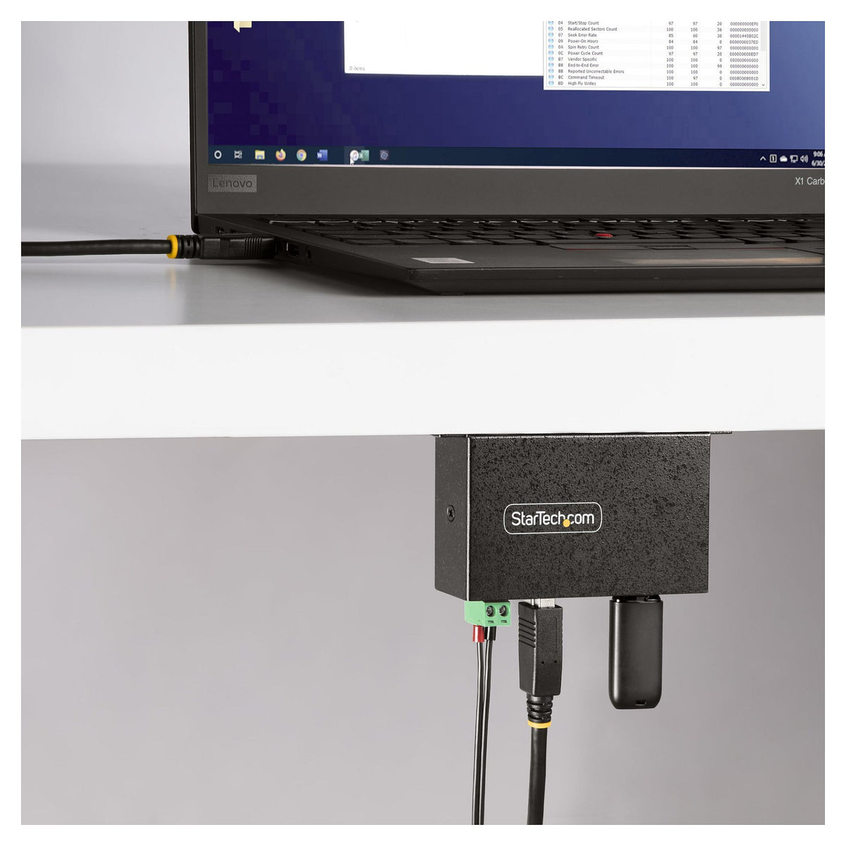 D StarTech 4PT MANAGED INDUSTRIAL USB HUB