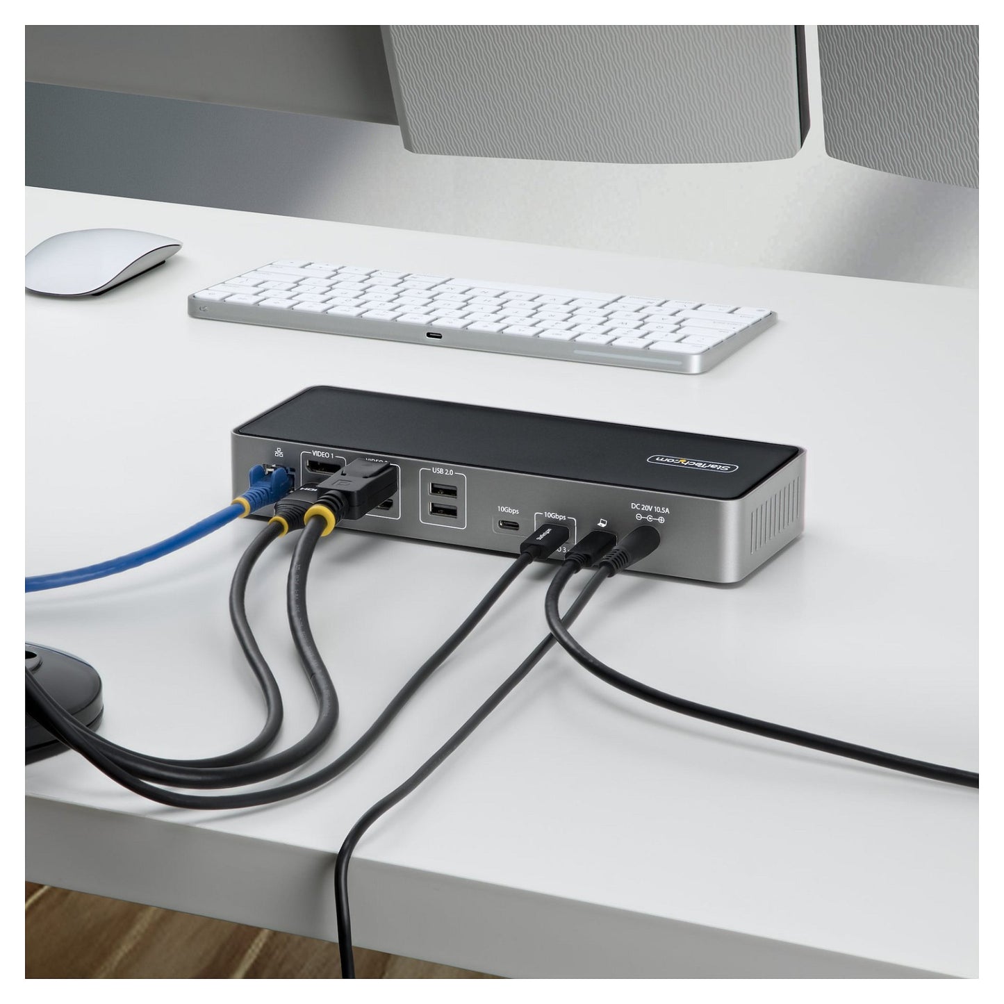 D StarTech 3X MONITOR DOCKING STATION