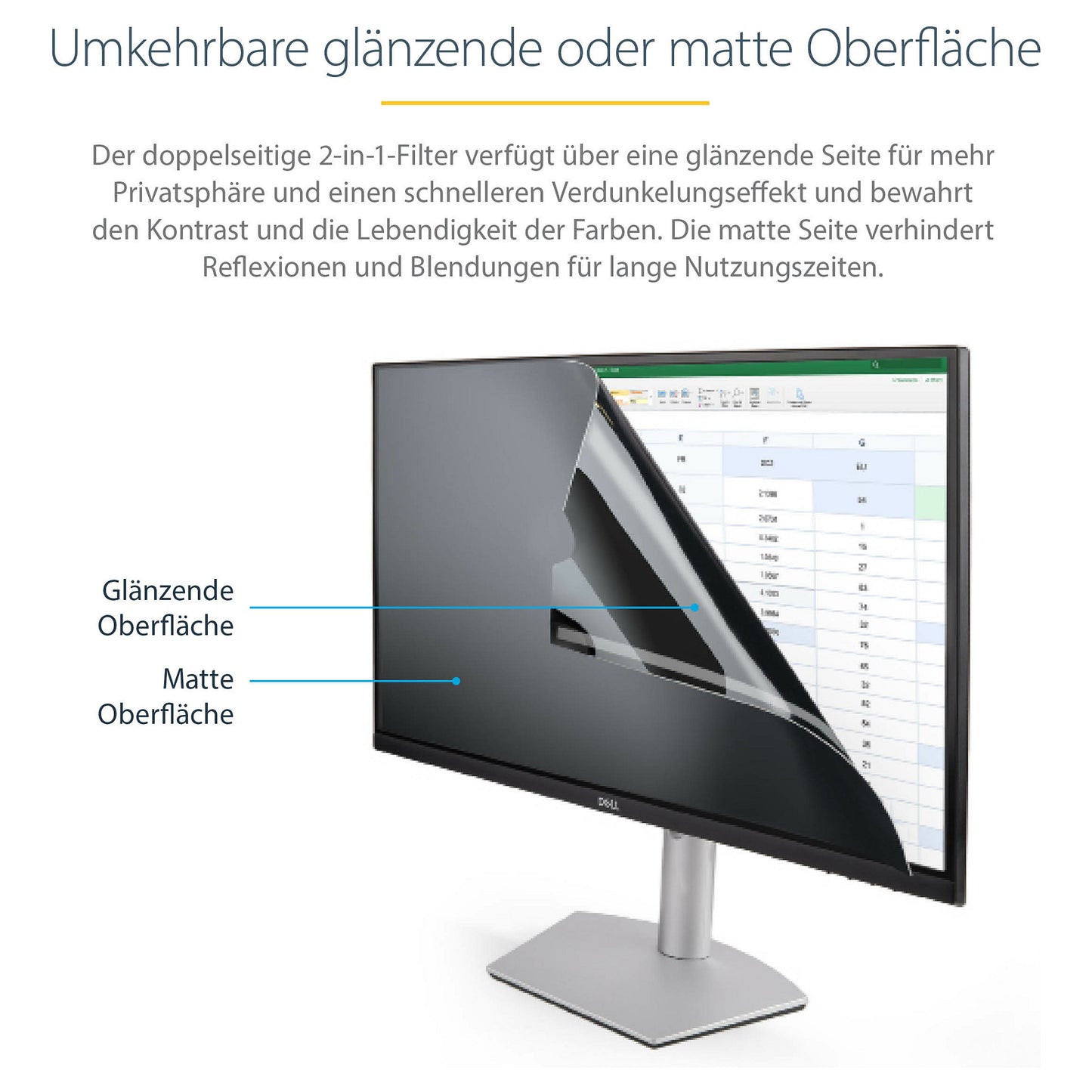 StarTech 24IN. MONITOR PRIVACY SCREEN