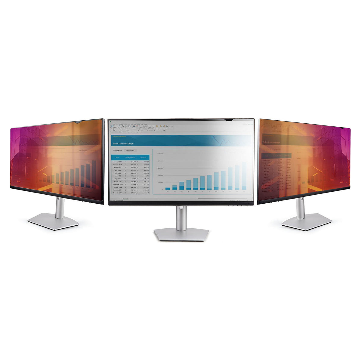 StarTech 24-INCH GOLD PRIVACY SCREEN