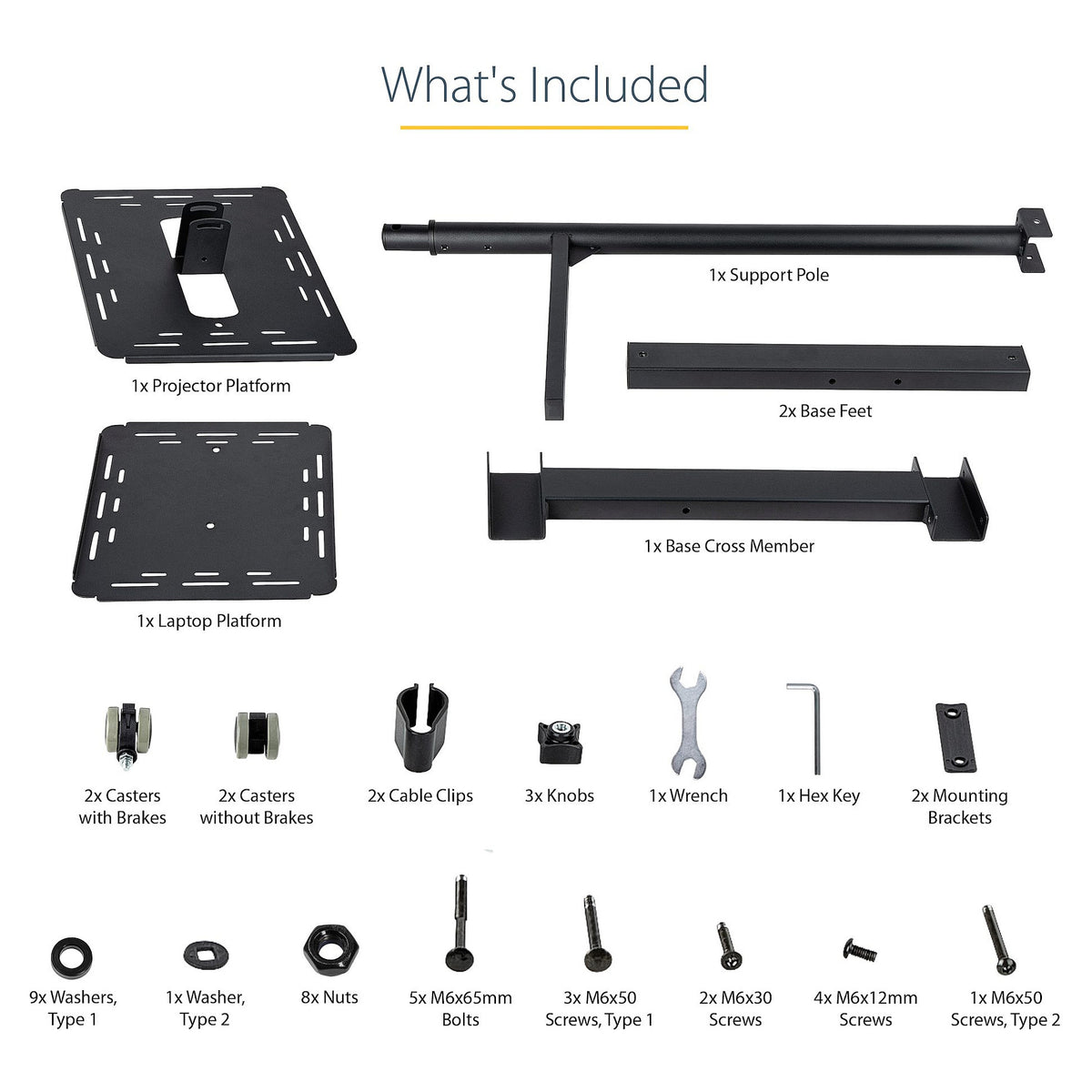StarTech PROJECTOR AND LAPTOP STAND