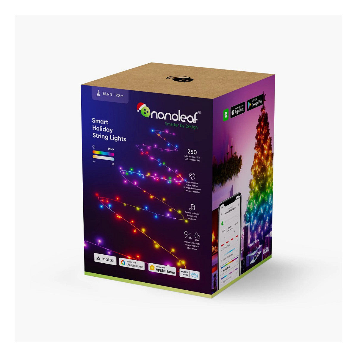 Nanoleaf Holiday Lichterkette 250 LED, 20m