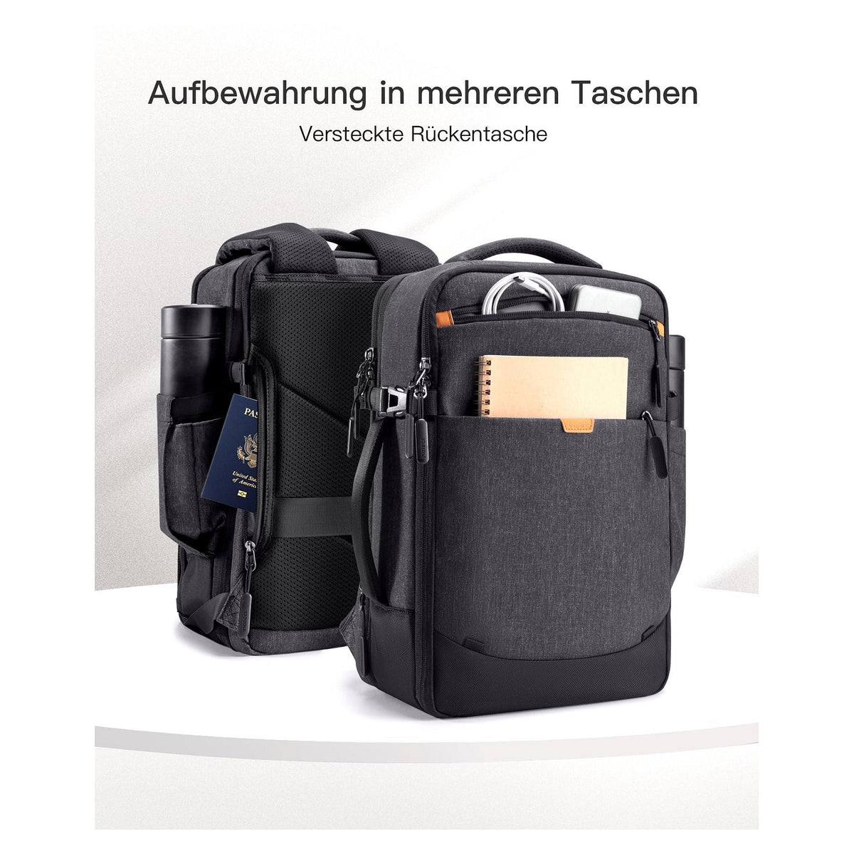 inateck Notebook-Rucksack 14" BP03006-14 black