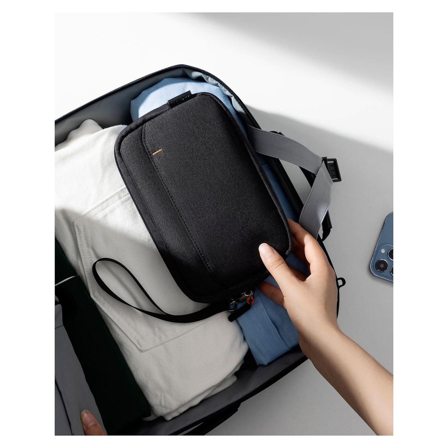 inateck Organizer Tasche AB03012 black 32,5cm * 23,5cm * 5cm