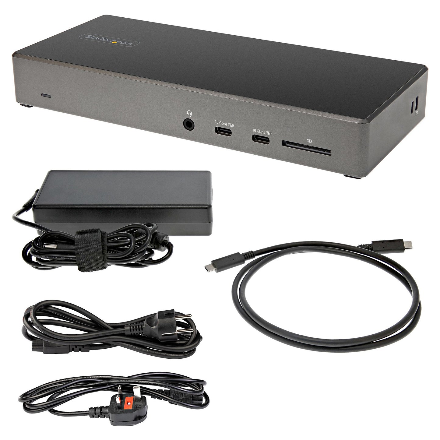 D StarTech TRIPLE 4K USB C DOCK -100W PD