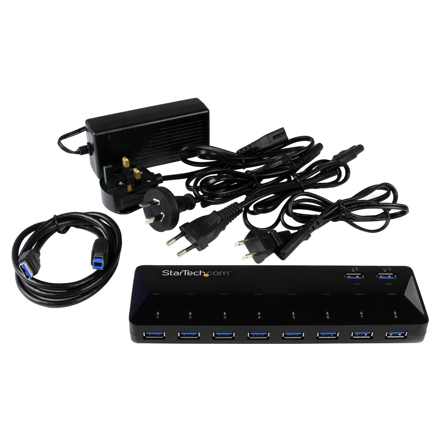 StarTech 10-PT USB 3.0 HUB W/ CHARGING