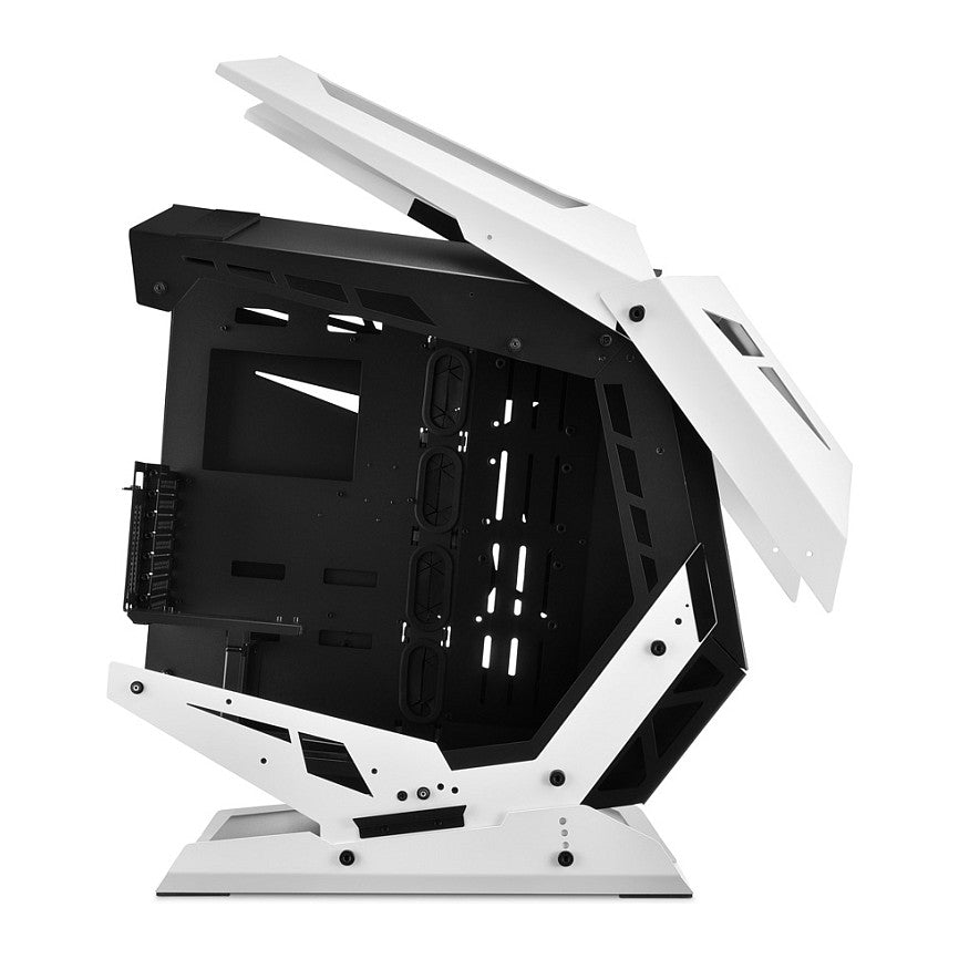 Sharkoon ELITE SHARK CA700 (schwarz/wei, Seitenteil aus gehrtetem Glas)