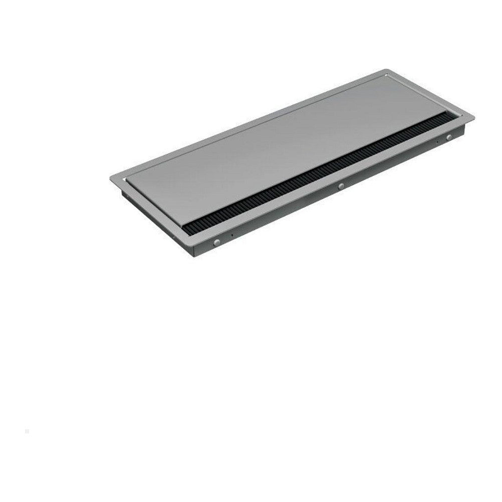 BACHMANN Einbaurahmen CONI 4-fach silber RAL 9006
