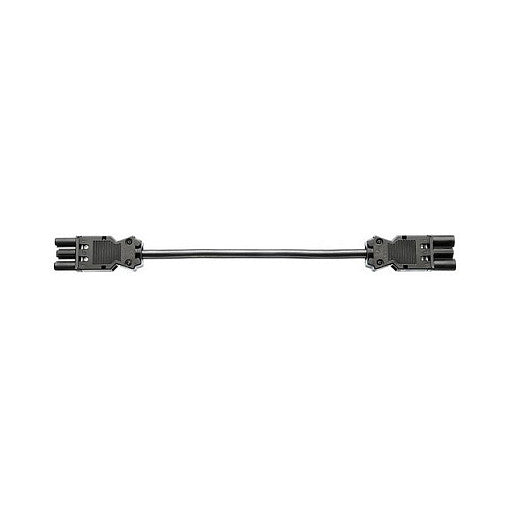 BACHMANN Gerteverlngerung GST18-3 Stecker/Kupplung Halogenfrei schwarz 3m