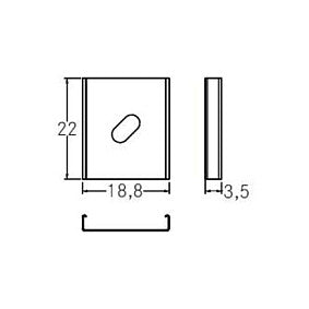 Brumberg 53040000 Halter-Set QUALITYFLEX alu