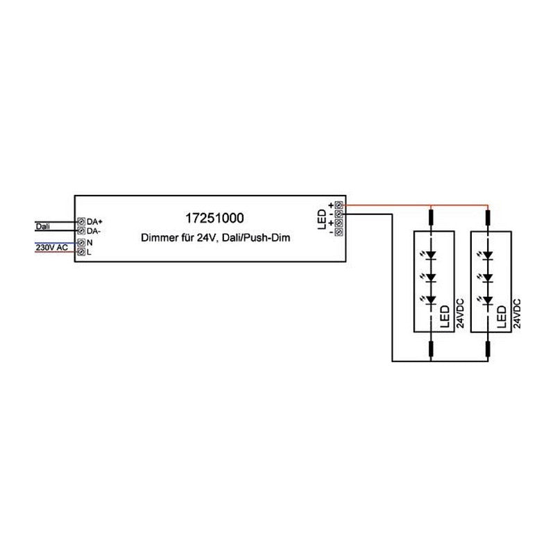 Brumberg 17251000 Netzgerät rechte. ws DALI 80W 230V