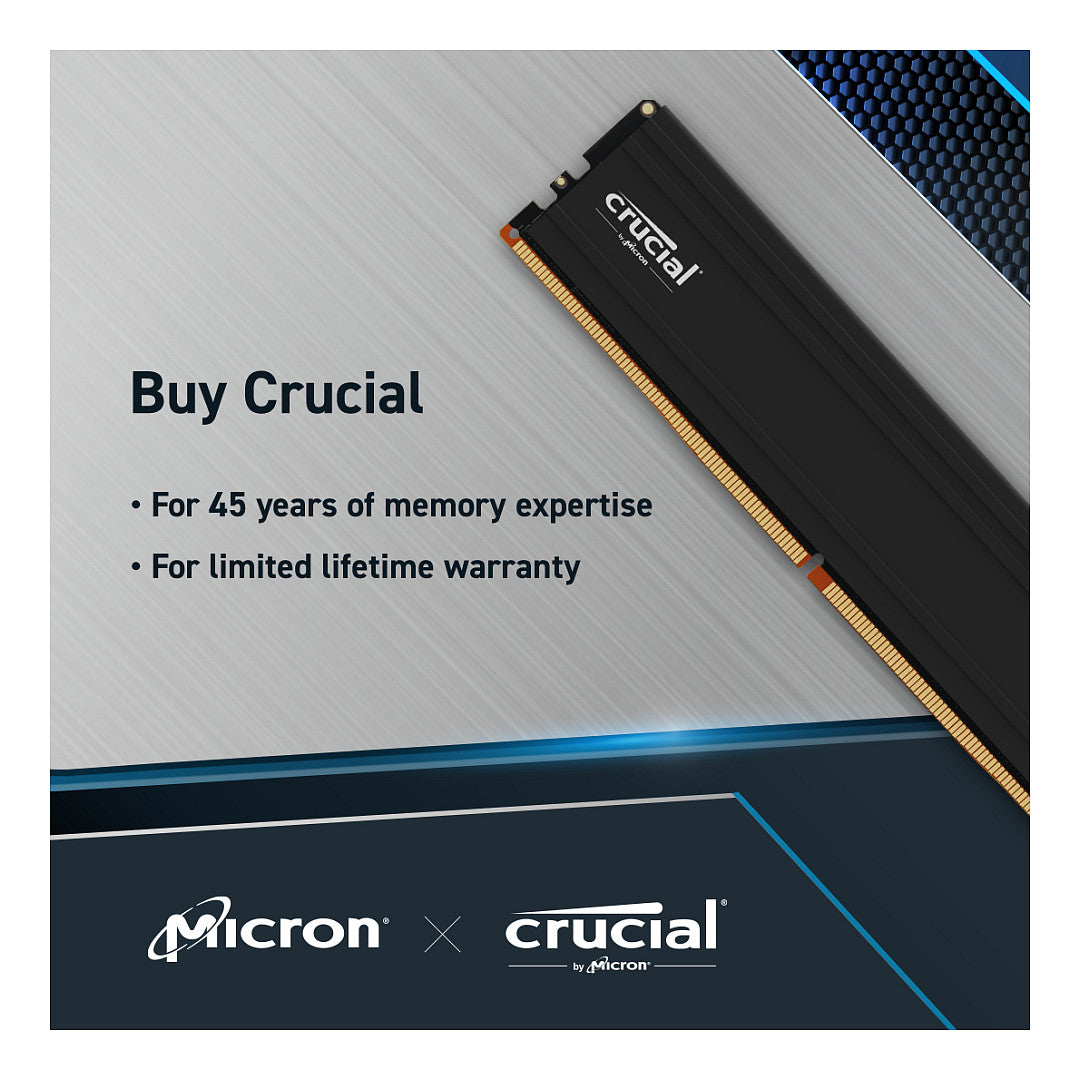 32GB PC 5600 CL46 Crucial Pro intern retail
