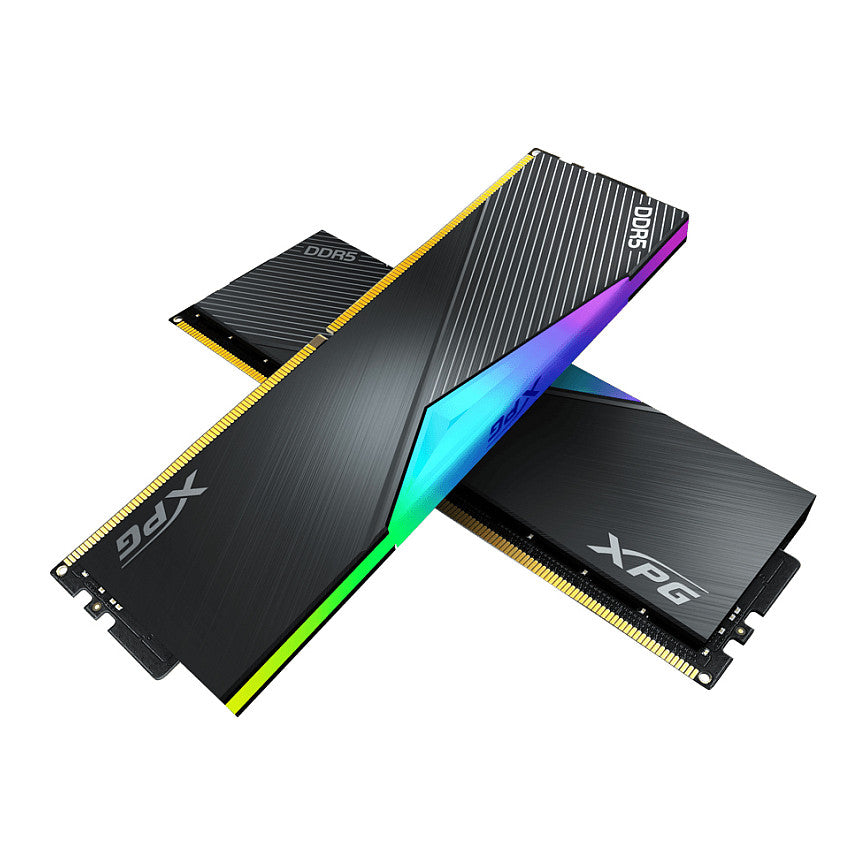 64GB ADATA DIMM 6000 (2x 32 GB) Dual-Kit (schwarz, AX5U6000C3032G-DCLARBK, Lancer RGB, INTEL XMP)